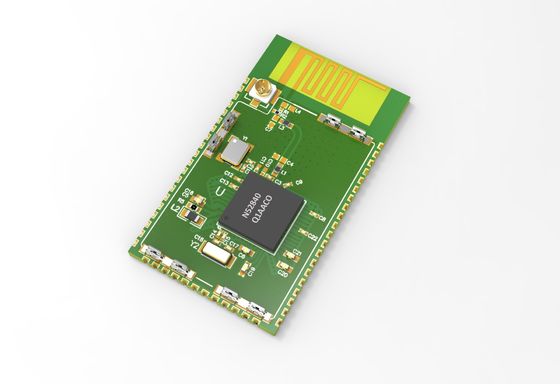 1.5uA BLE5 Thread ZigBee3 Nfc Bluetooth Low Energy Module For Locks BLE52840SA-B