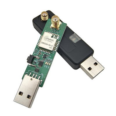 LoRa wireless USB dongle 4.3Km transmission distance LoRa dongle LRDG32-915 can be used in conjunction with the DTU