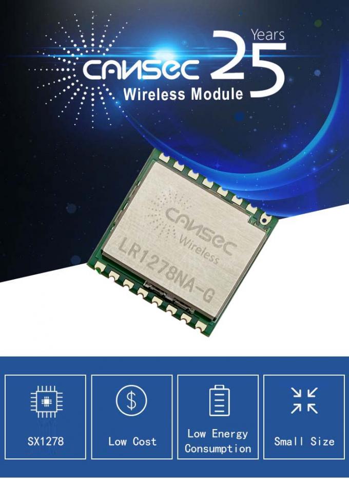 Lora 433mhz SX1278 Lorawan Module RF Transceiver Low Power Consumption