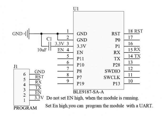 Rts Module Ingchip Ing9187 RTS Module Wireless Cansec Ble 5.1 Module